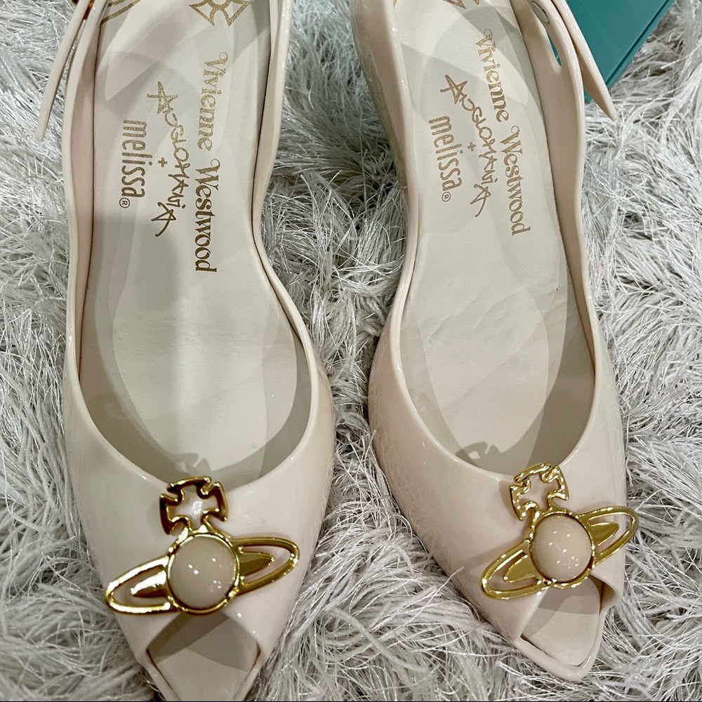 Vivienne Westwood + Melissa shoes. Anglomania size 6